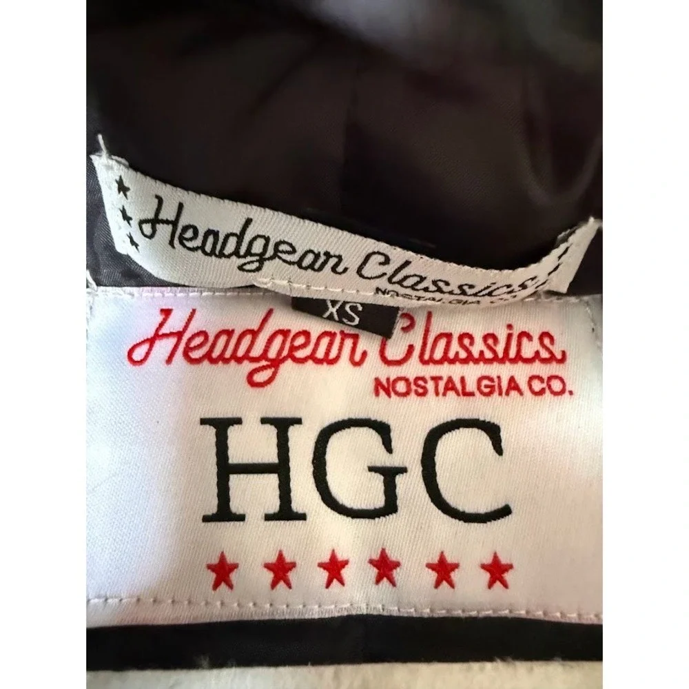 Headgear Classics Death Row Records Satin Varsity Jacket Black Red XS HGC Bomber
